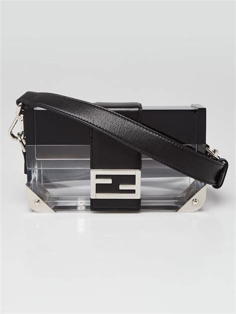 fendi plexiglass bag